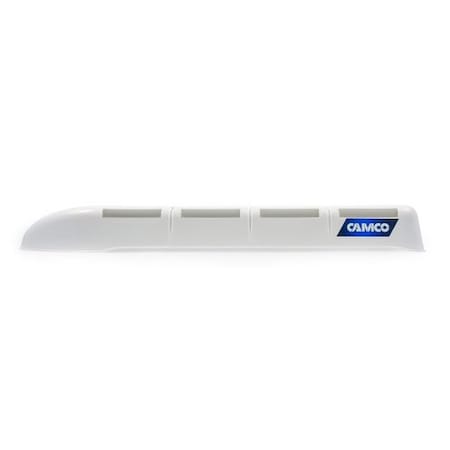 Camco REFRIGERATOR VENT COVER TOP ONLY, WHITE 42160